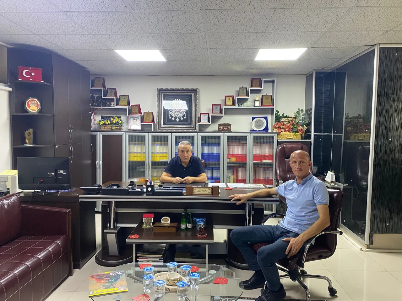 Abdurrahman Hoca’dan Haber Merkezimize Ziyaret