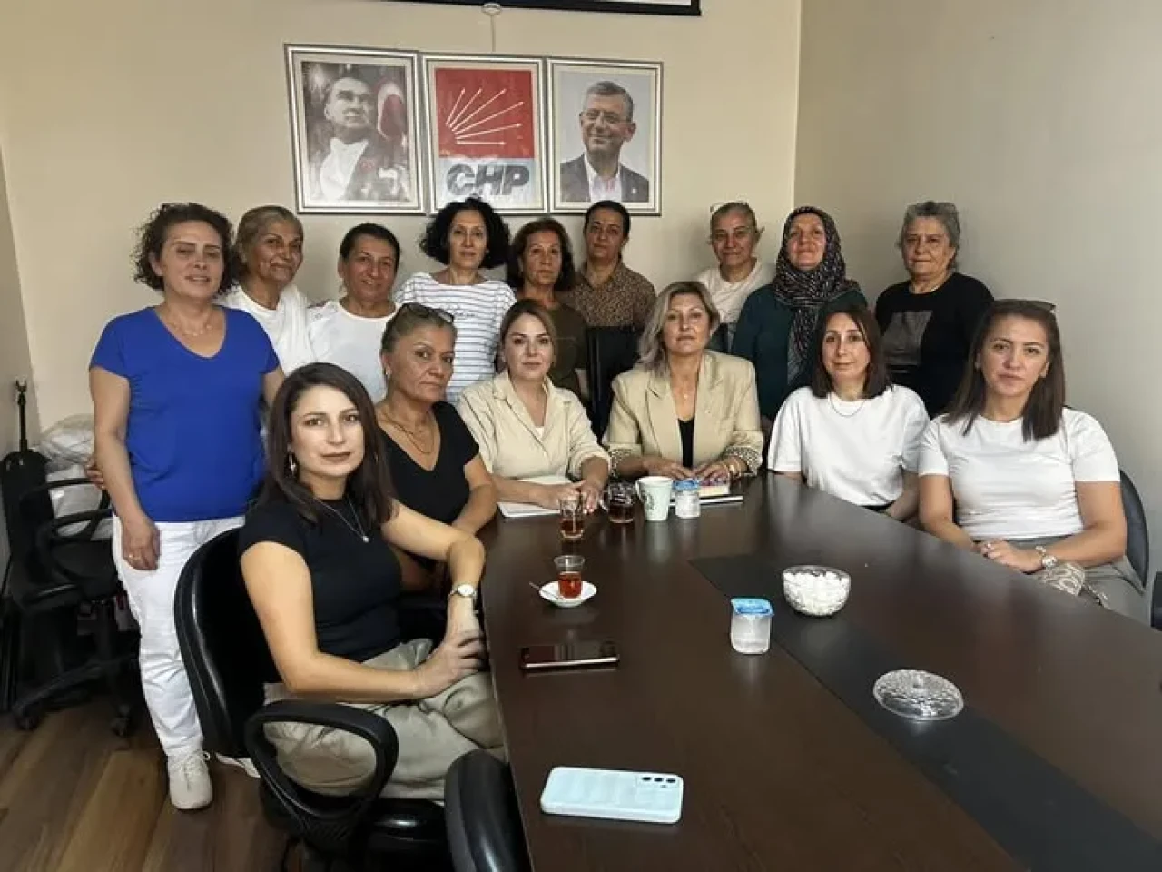 CHP Amasya Kadın Kolları Olağan Toplantısını Gerçekleştirdi
