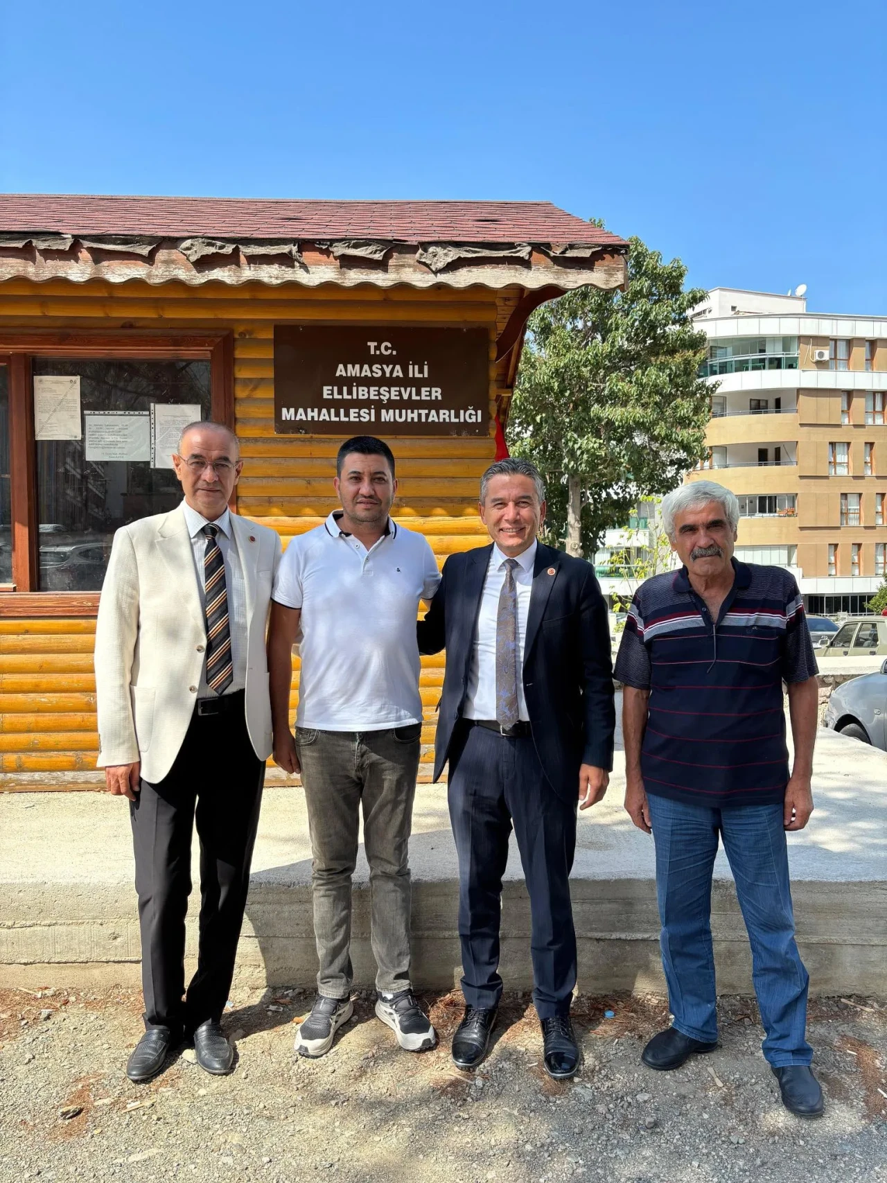 MHP Amasya İl Başkanı Mustafa Akgül’den Mahalle Ziyareti