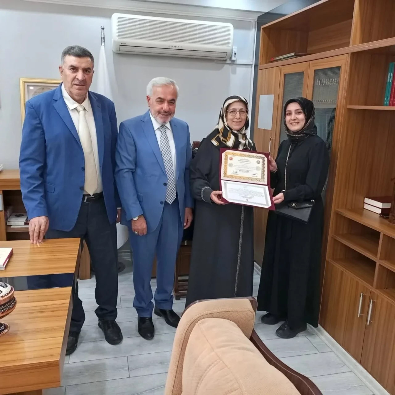 Merzifon’da 60 Yaşında Hafızlık Başarısı