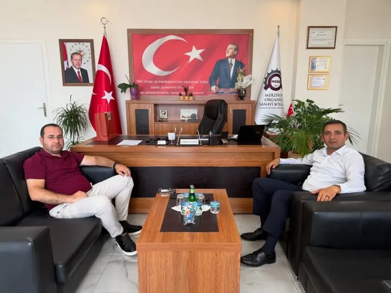 Ümit Saka Sigorta Acentesi’nden Merzifon OSB’ye Ziyaret