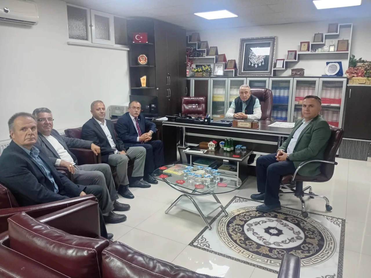Caba ve Yönetiminden Haber Merkezimize Ziyaret