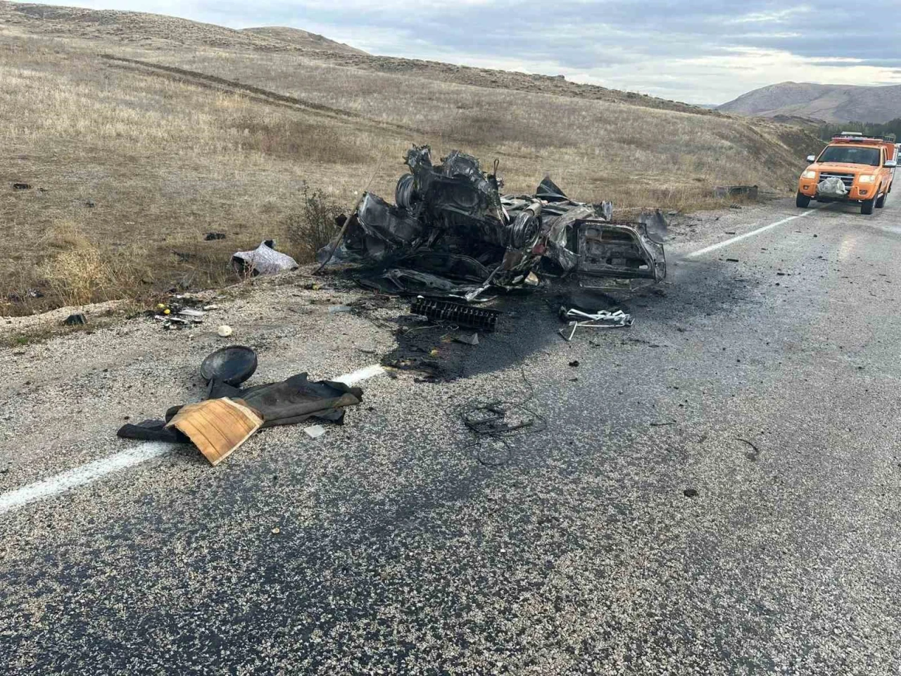 Trafik kazası: 1 ölü