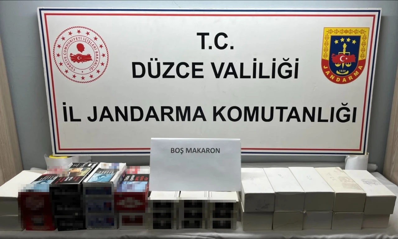 86 bin makaron ele geçirildi