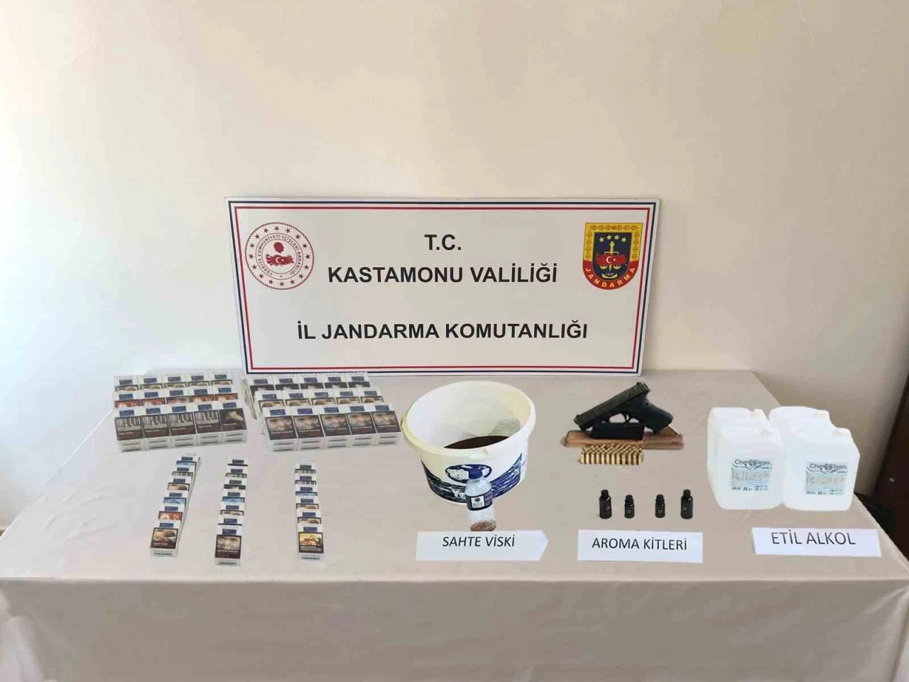 Sahte alkol operasyonu: 6 kişi gözaltına alındı