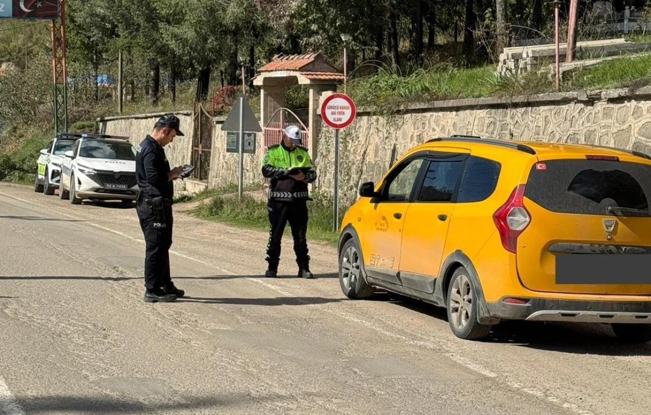 Bir haftada 18 binden fazla araç ve sürücüsü denetlendi