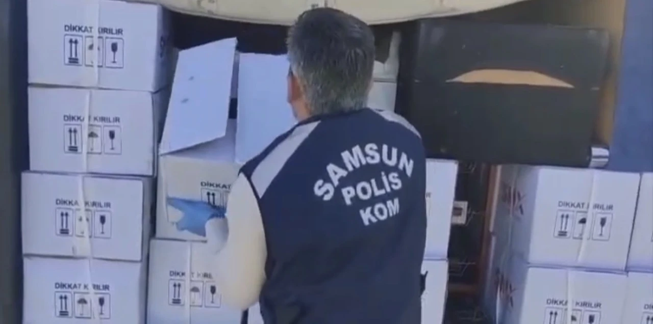 Sahte içki operasyonu: 445 litre etil alkol ele geçirildi