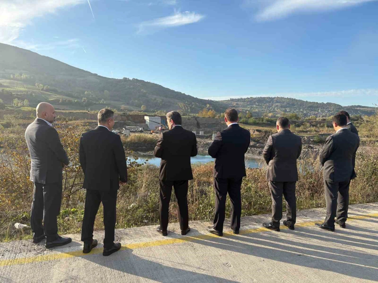 OSB’leri birbirine bağlayacak dev köprü hızla yükseliyor