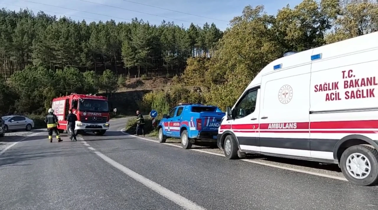 Otomobil kanala uçtu: 1 yaralı