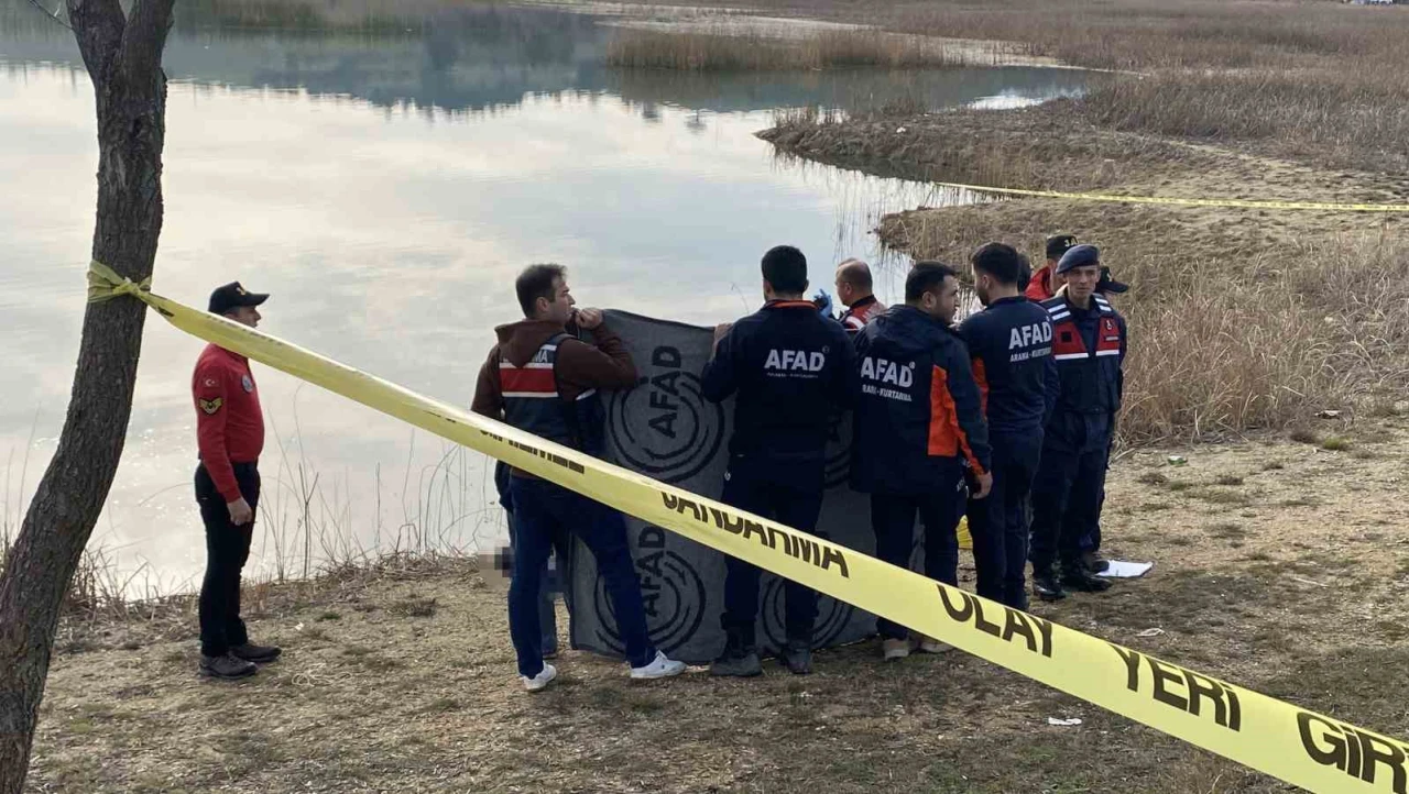 Gölete giren şahsın cansız bedeni bulundu