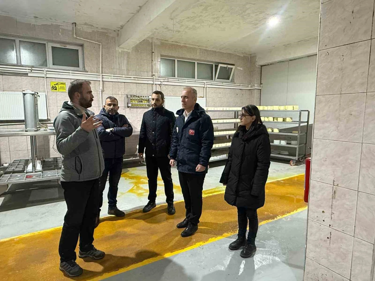 Süt işleme ve peynir üretim tesisine çevre denetimi