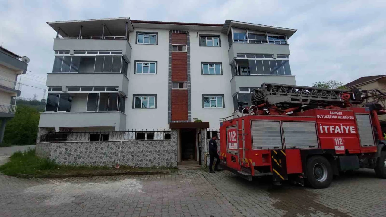 Apartmanda çıkan yangında 1 kişi hayatını kaybetti