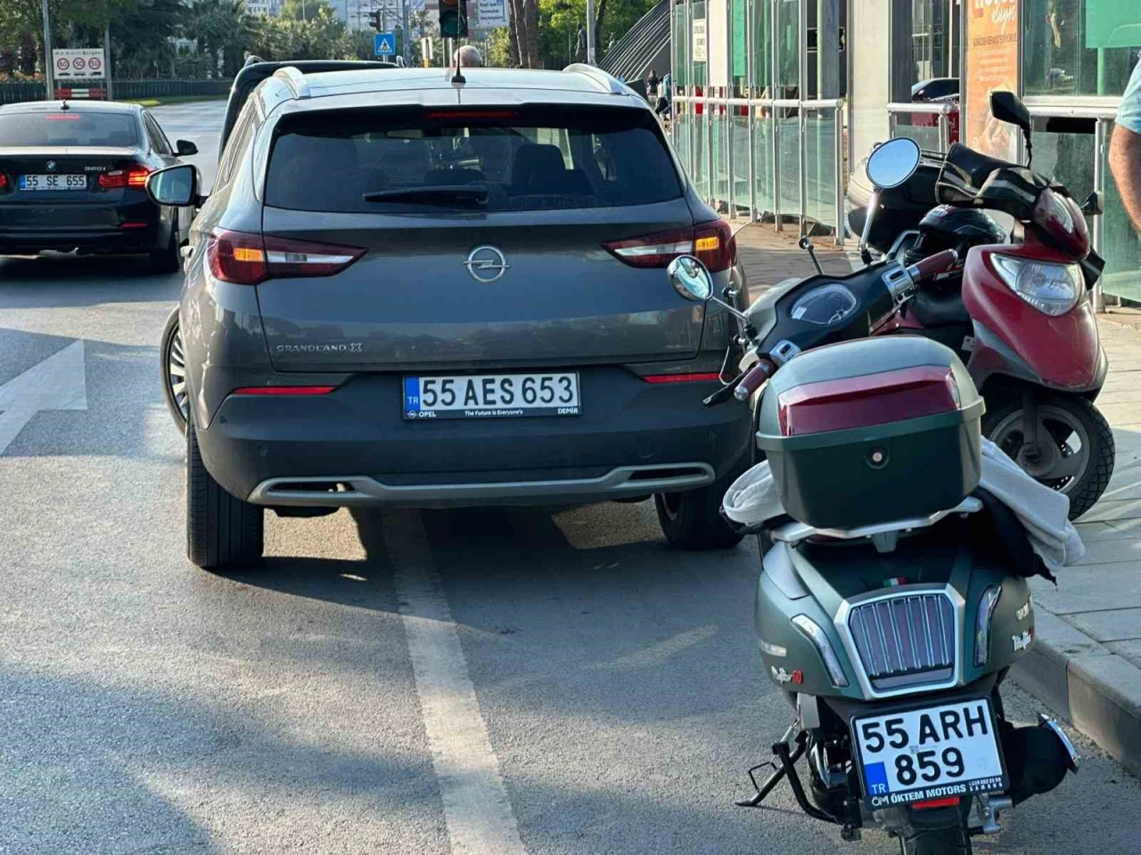 Trafik kazası: 1 yaralı