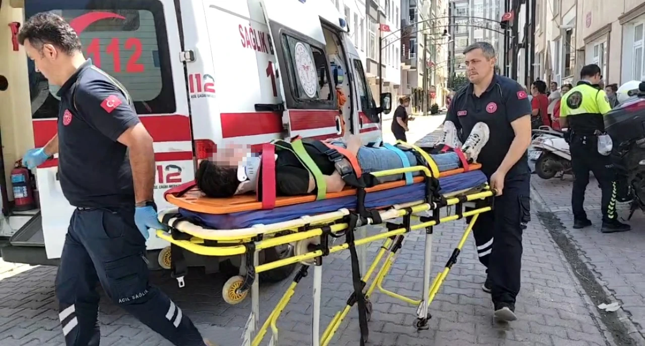 Motosiklet kazası: 2 yaralı