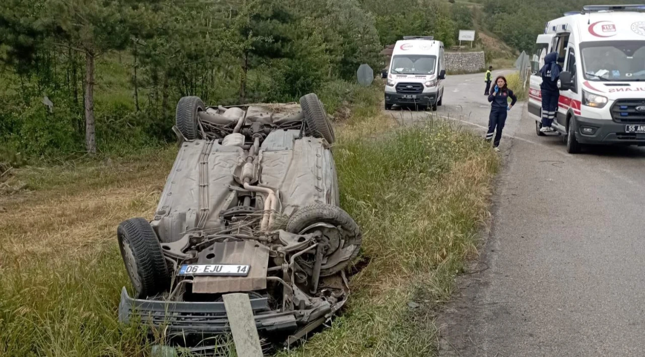 Trafik kazası: 7 yaralı