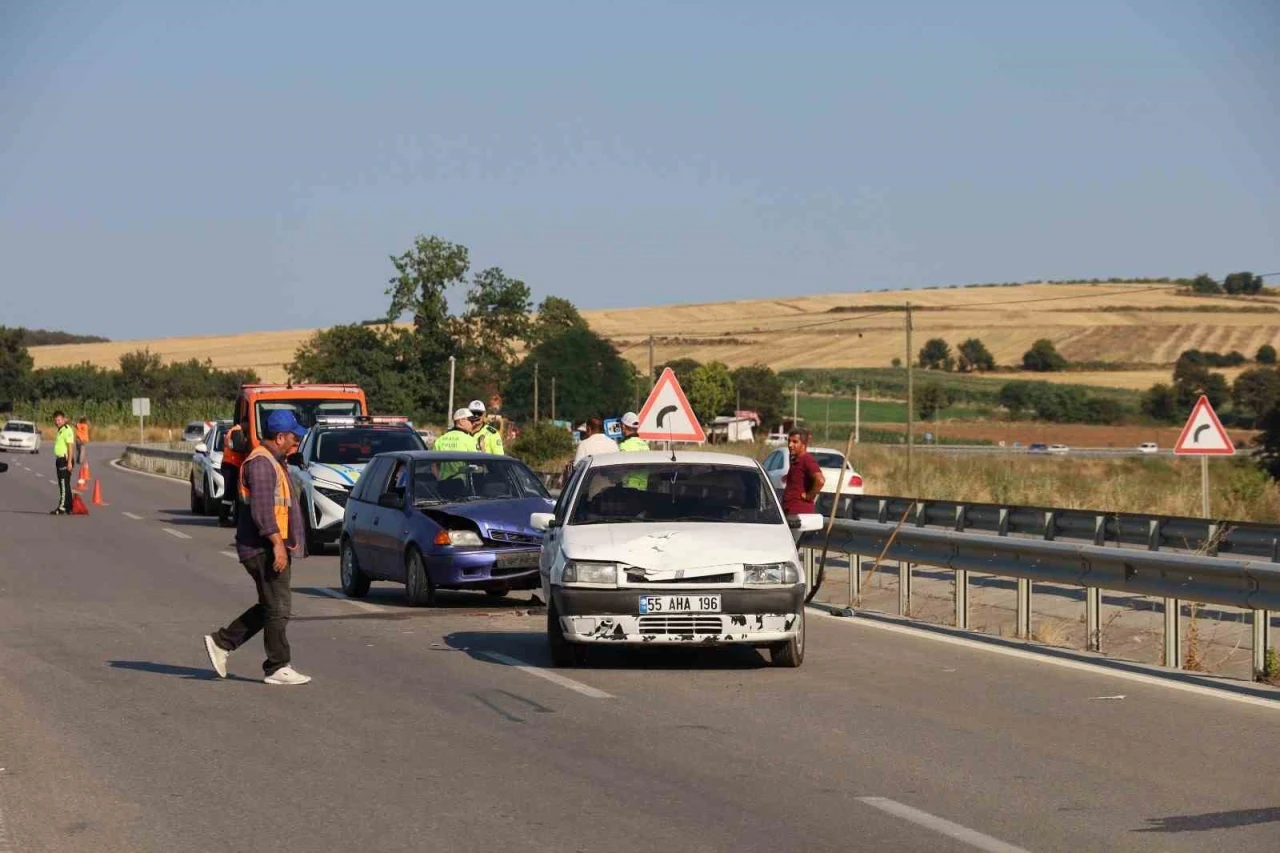 Trafik kazası: 4 yaralı