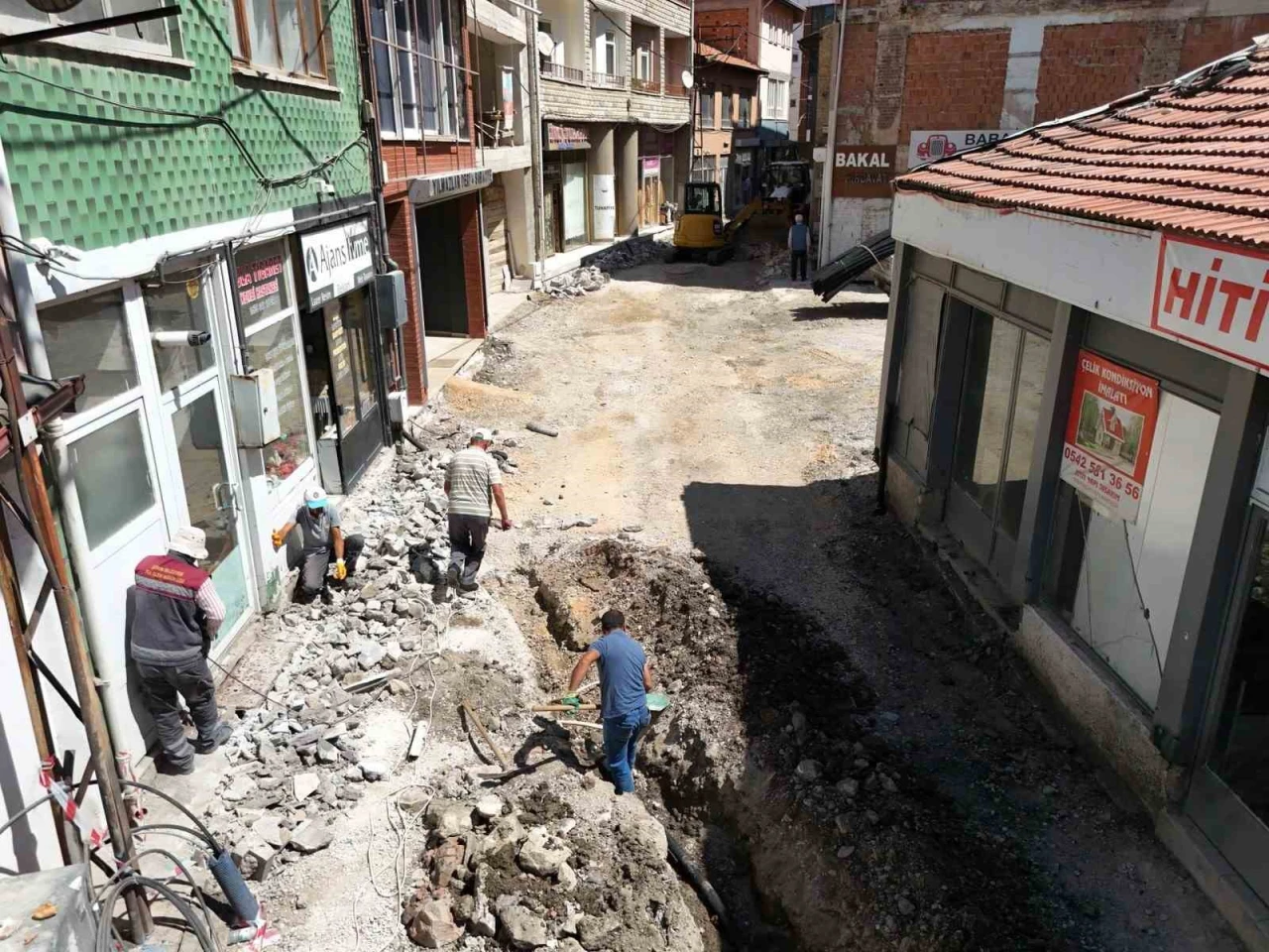 Çorum’un tarihi sokağında çehre değişiyor