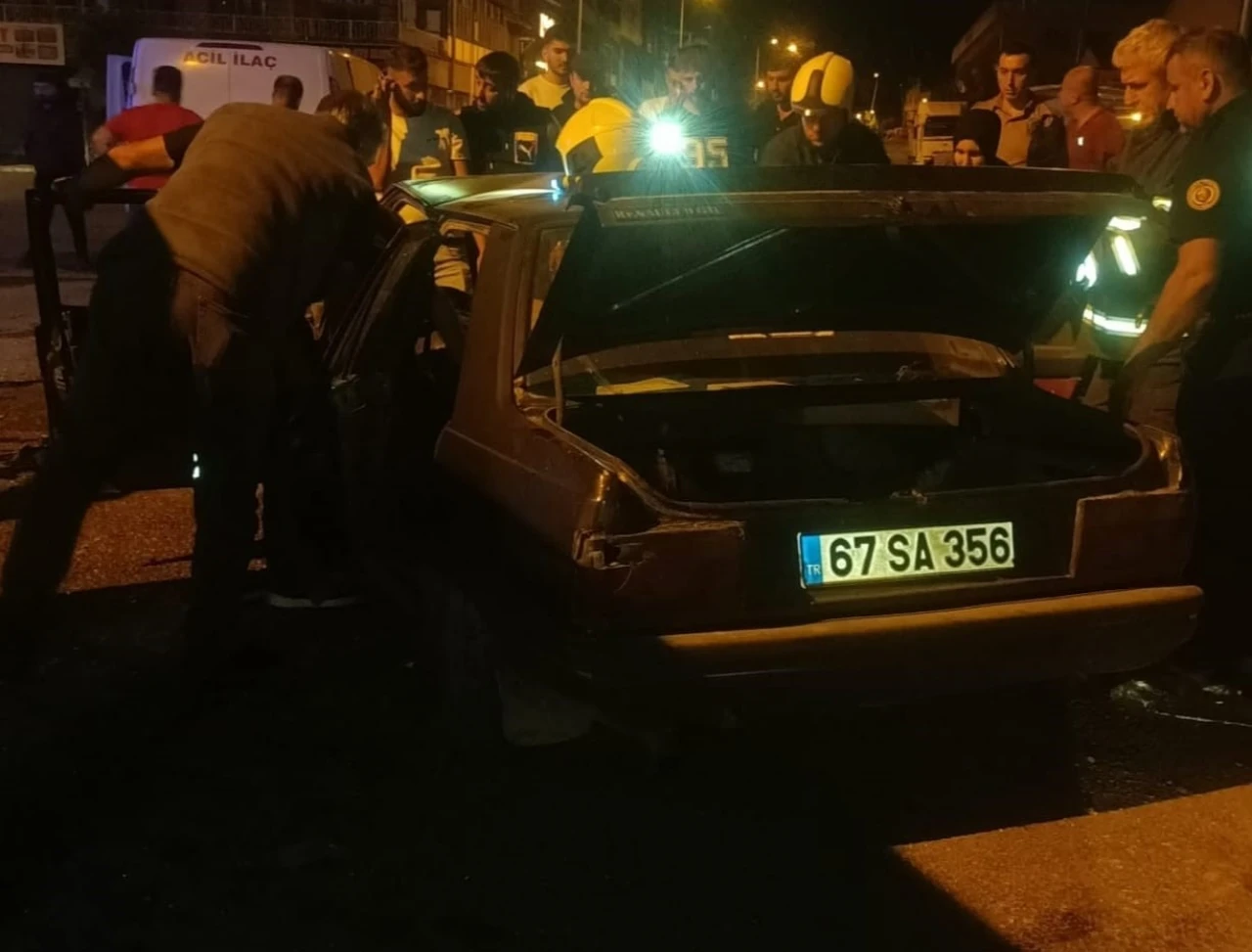 Trafik kazası: 2 yaralı
