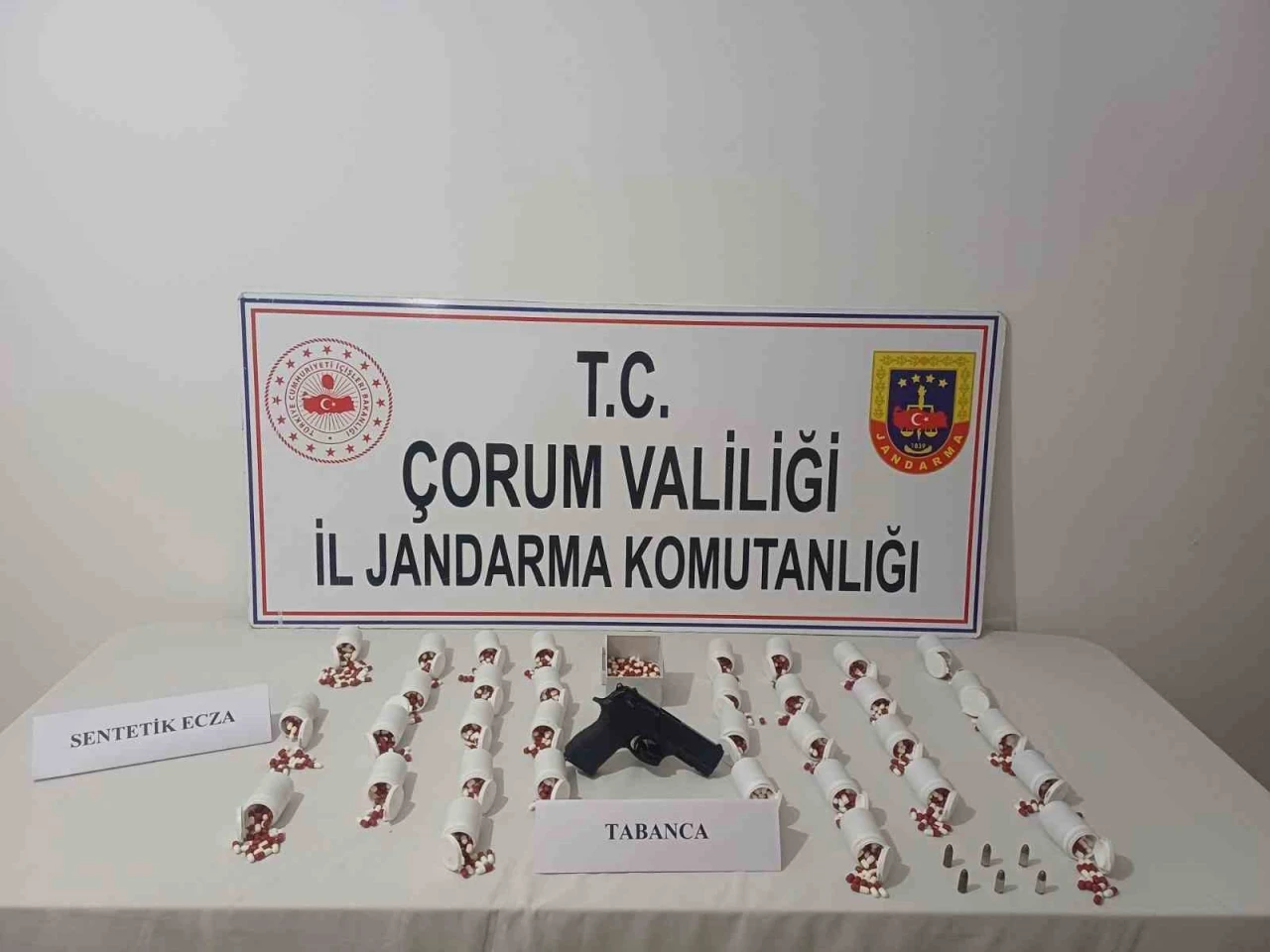 Çorum’da uyuşturucu operasyonu: 3 tutuklama