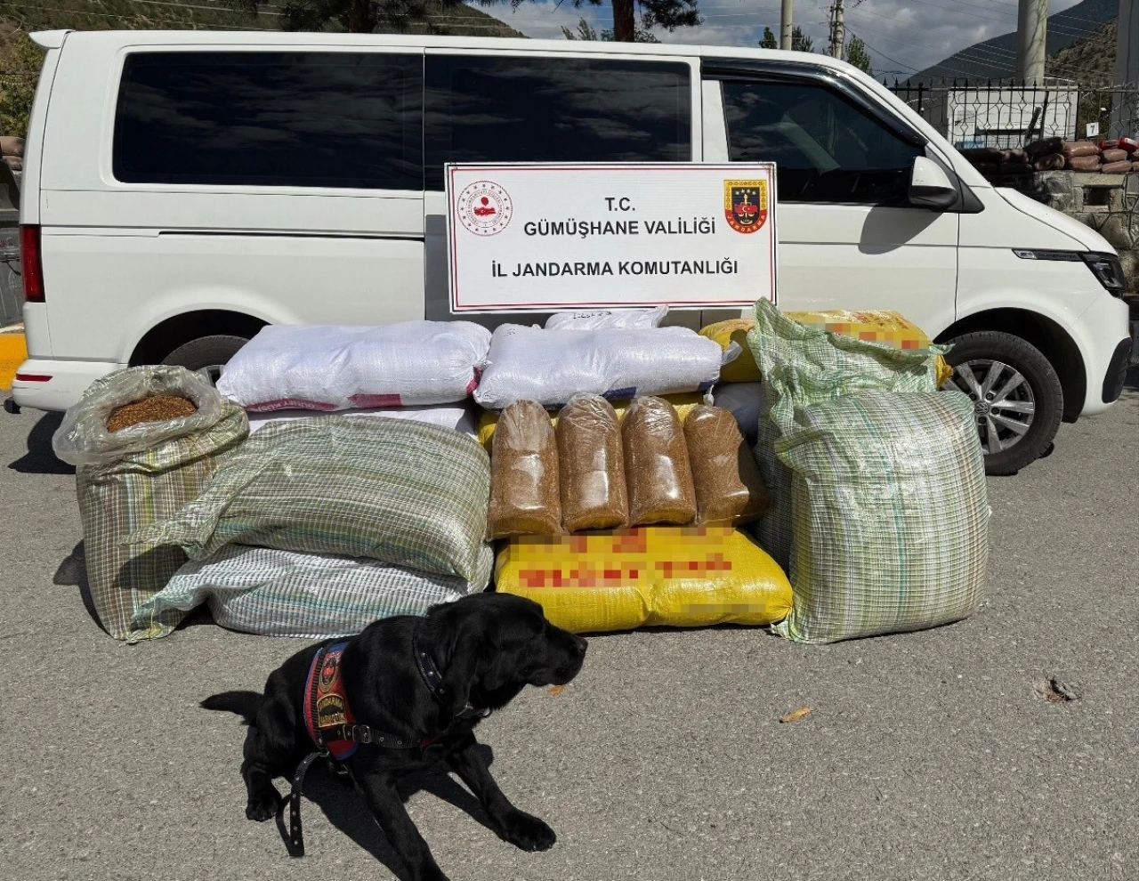Kaçak tütün operasyonu: 530 kilo tütün ele geçirildi
