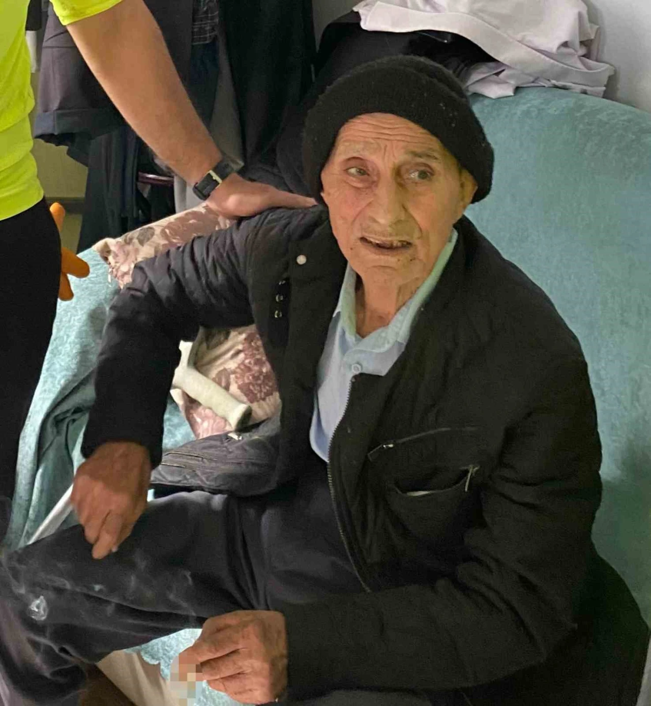 Kayıp yaşlı adam sağ olarak bulundu