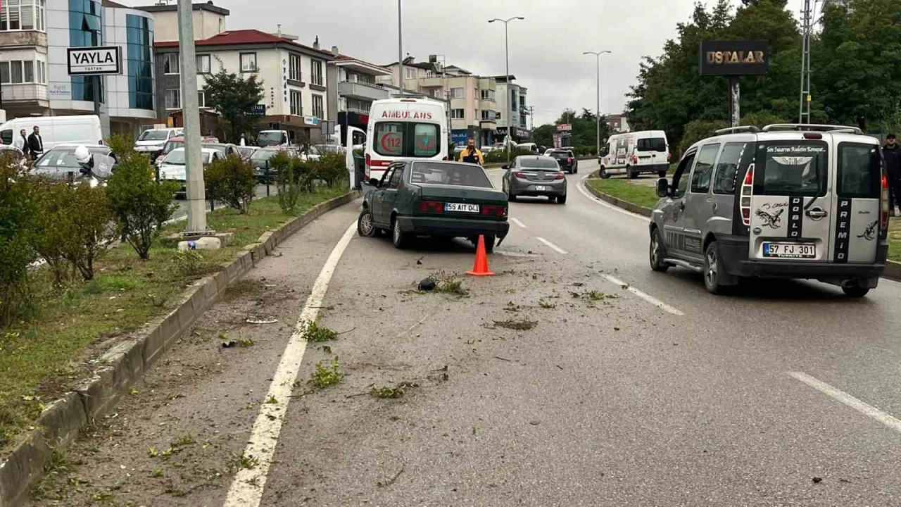 6 aracın karıştığı zincirleme kaza: 1 yaralı