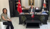 Sanatçı Sevda Kılıç’tan Taşova Belediye Başkanı Ömer Özalp’a Ziyaret
