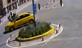 Amasya’da Trafik Kazası: Polis Memuru Yaralandı – Kaza Anı Kamerada