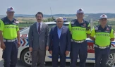 Kaymakam Demirgül Trafik Noktasında!