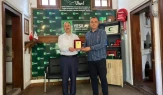 Amasya Denetimli Serbestlik Müdürü Bekir Türkmen’den Yeşilay’a Veda Ziyareti