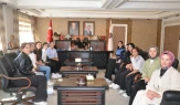 El Emeği Pastalarla Amasya İl Emniyet Müdürüne Tatlı Ziyaret