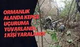 Feci Kaza: Kepçe Uçuruma Yuvarlandı, Operatör Yaralandı