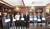 Amasya’da Din Görevlilerine Belge Töreni