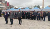 CHP, ADD ve Merzifon Vakfı’ndan Anıta Çelenk Sunumu