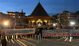 Amasya’da Filistin’e Destek Sesi