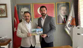 Vezirköprü Heyetinden AK Parti Merzifon İlçe Başkanlığına Ziyaret