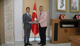 Kaymakam Salih Kartal'dan Veda Ziyareti