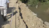 Amasya’da Irmak Kenarında Çökme Alarmı!