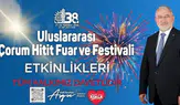Çorum'da Yazın En Büyük Festivali Başlıyor!