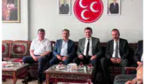 Türkiye Kamu-Sen Genel Başkanı Kahveci’den MHP Merzifon’a Ziyaret