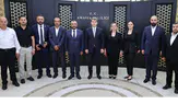 MHP Amasya'nın Yeni Yönetimi Vali Bakan’ın Makamında