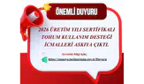 Amasya’da Tohum Desteği Listeleri Askıda!
