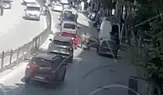 Amasya’da Otomobil Kapısı Motosiklete Çarptı: Gözlük Camı Yüzüne Saplandı