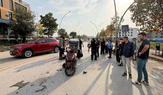 Motokurye ile Otomobil Çarpıştı: 2 Yaralı!
