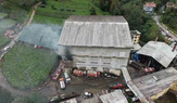 Çay Fabrikasının Deposunda Yangın