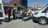 Minibüs İle Motosiklet Çarpıştı: 1 Yaralı