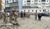 Havza’daki selde bin 63 personel sahada
