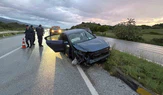 Seyir Halindeki Otomobilin Tekerleği Koptu: Sürücü Yaralandı
