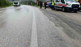 Hafif Ticari Araç Şarampole Uçtu: 3 Yaralı