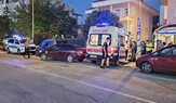 Motosiklet ile Otomobil Çarpıştı